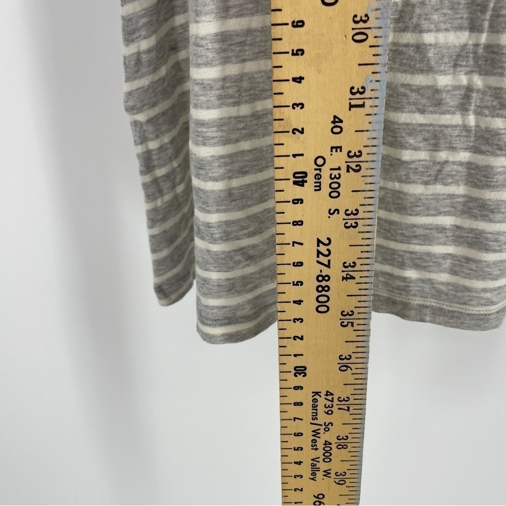 Faherty Grey T Shirt Dress lightweight - Picture 4 of 8
